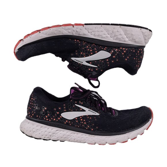 Brooks Glycerin 17 Running Shoes Women 11 Medium B Athletic Black Purple - Picture 1 of 15